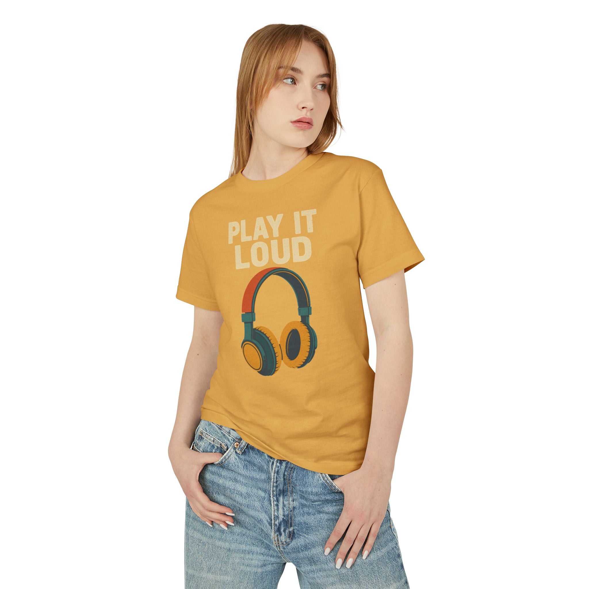 Play It Loud Tee - Unisex Garment-Dyed Heavyweight Cotton T-Shirt, Music Lover Gift, Casual Wear, Music Festival Shirt, Vintage Style [...]