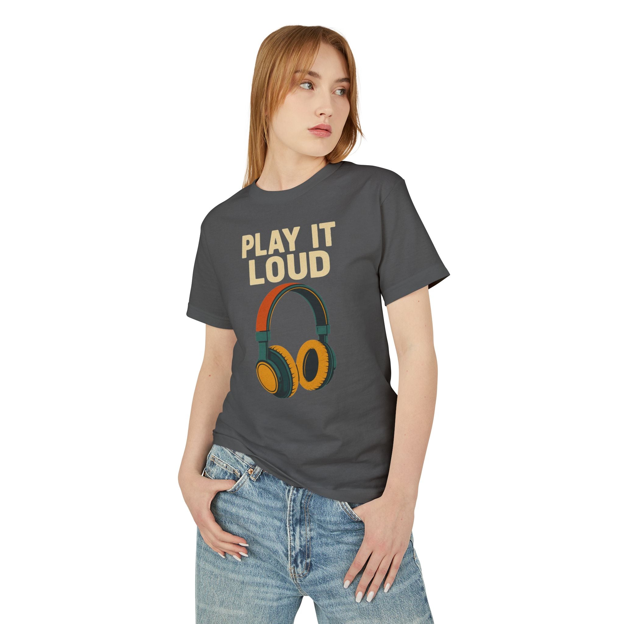 Play It Loud Tee - Unisex Garment-Dyed Heavyweight Cotton T-Shirt, Music Lover Gift, Casual Wear, Music Festival Shirt, Vintage Style [...]