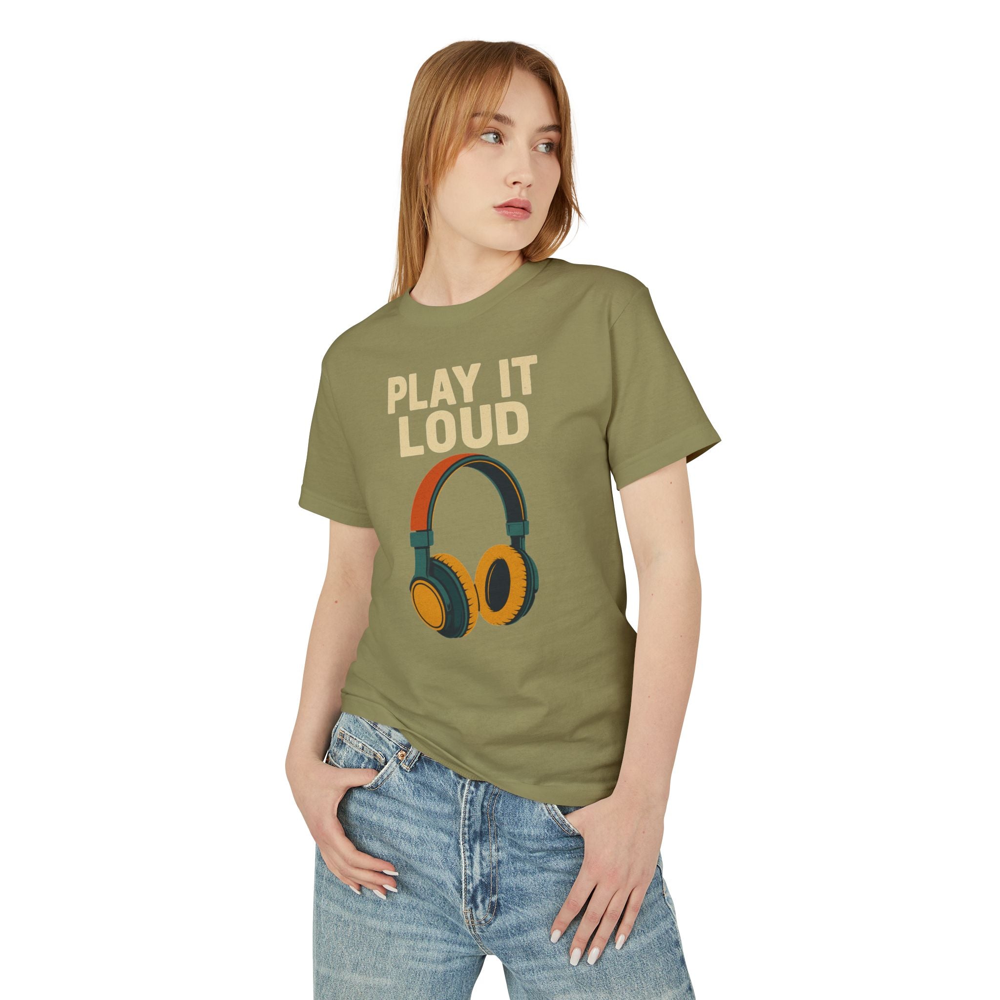 Play It Loud Tee - Unisex Garment-Dyed Heavyweight Cotton T-Shirt, Music Lover Gift, Casual Wear, Music Festival Shirt, Vintage Style [...]