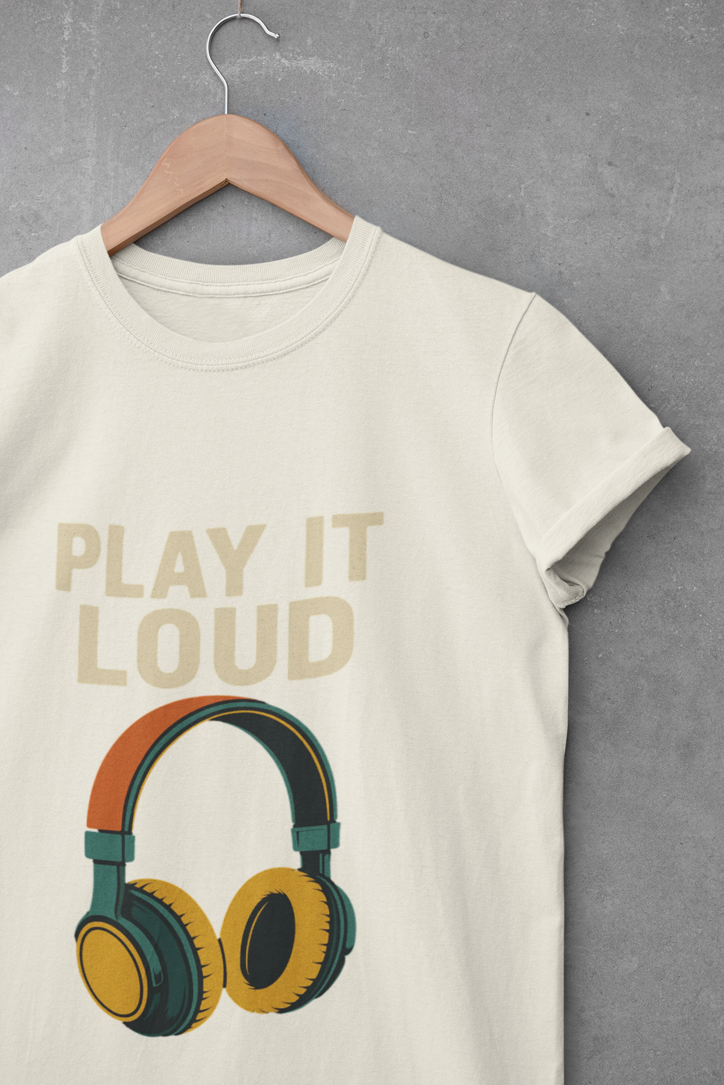 Play It Loud Tee - Unisex Garment-Dyed Heavyweight Cotton T-Shirt, Music Lover Gift, Casual Wear, Music Festival Shirt, Vintage Style [...]