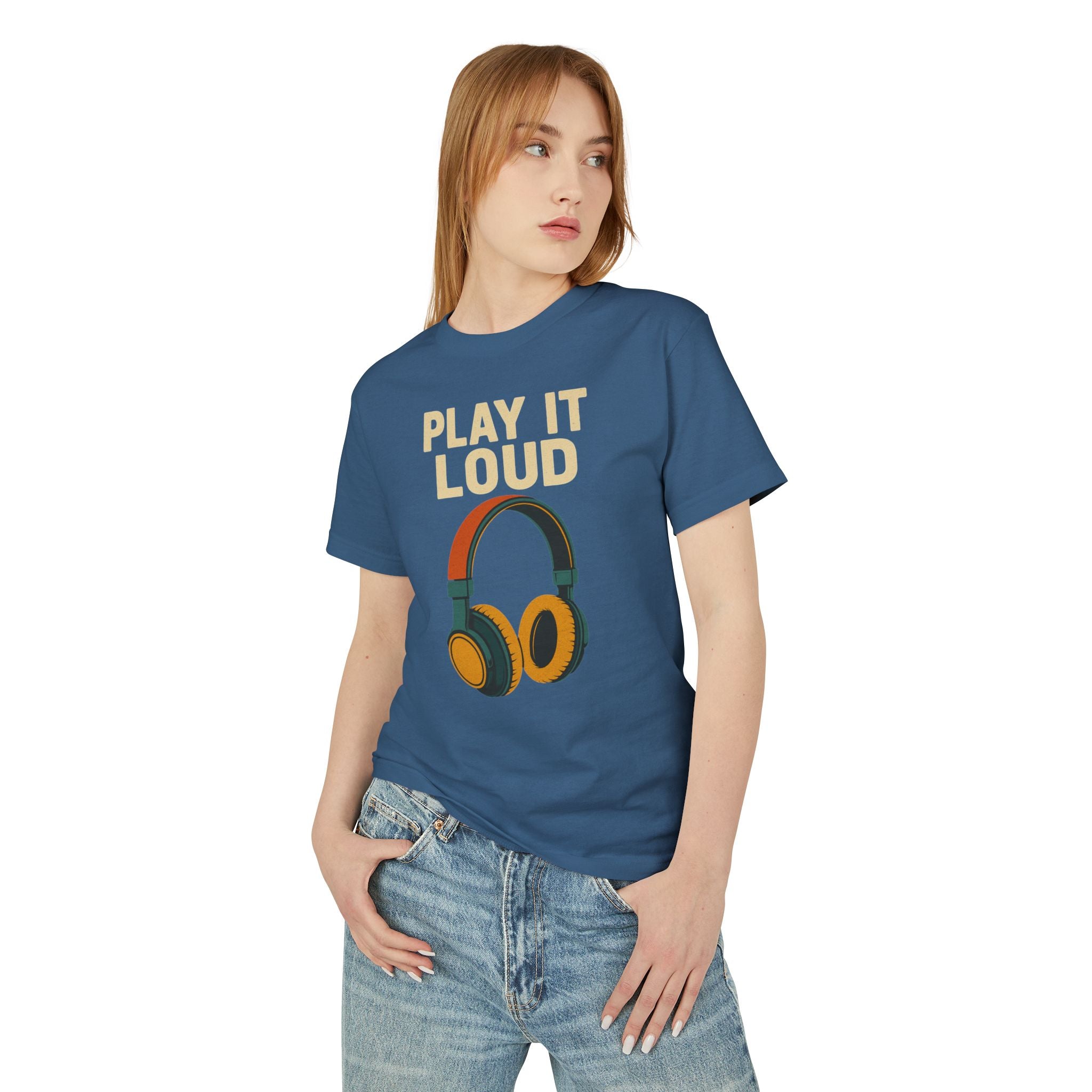 Play It Loud Tee - Unisex Garment-Dyed Heavyweight Cotton T-Shirt, Music Lover Gift, Casual Wear, Music Festival Shirt, Vintage Style [...]