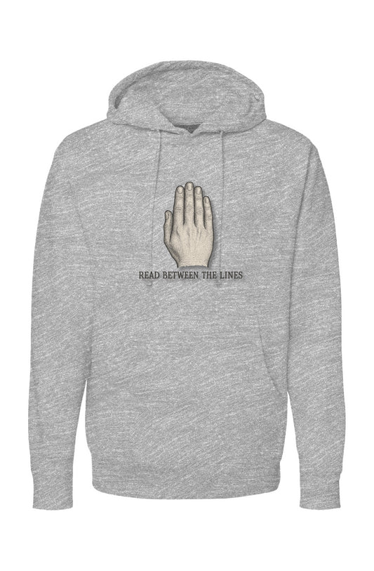 Between the lines - pullover hoody